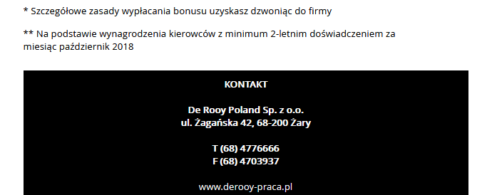 De Rooy Poland sp. z o.o.