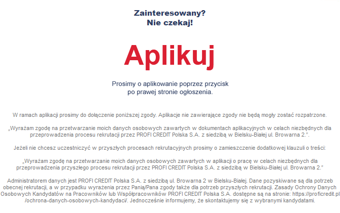 Profi Credit Polska S.A.